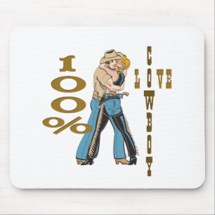 Cowboy-Liebe Mousepad