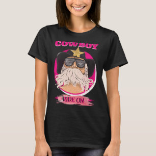 Cowboy-Motorrad T-Shirt