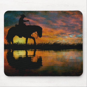 Cowboy Mouse Pad Mousepad