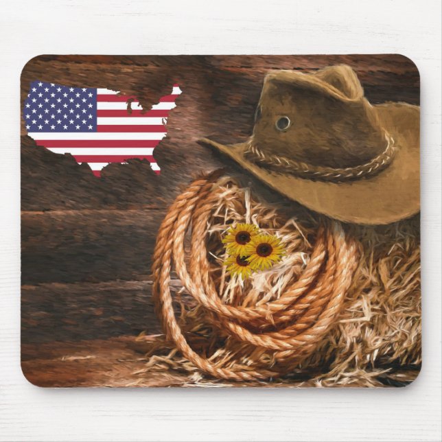 Cowboy Mousepad (Vorne)