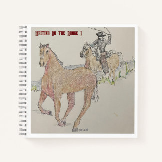 Cowboy-Notebook ! Notizbuch