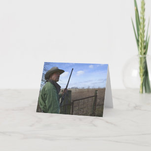 Cowboy Notecard Karte