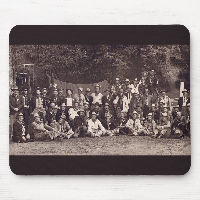 Cowboy Old Timers Mousepad (Vorne)
