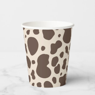 Cowboy Party Cups Kuhdruckpapiergruppen Pappbecher