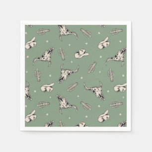 Cowboy Party Napkins   Western Party Napkins Serviette