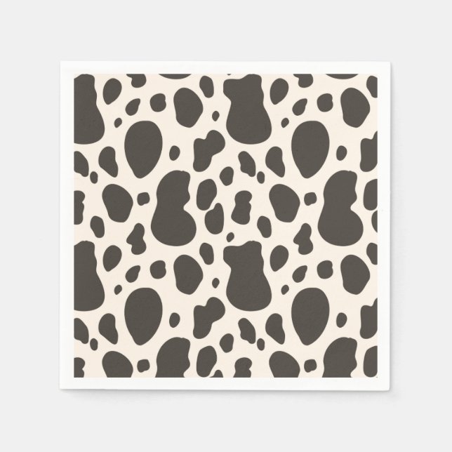 Cowboy Party Napkins | Western Party Napkins Serviette (Vorderseite)