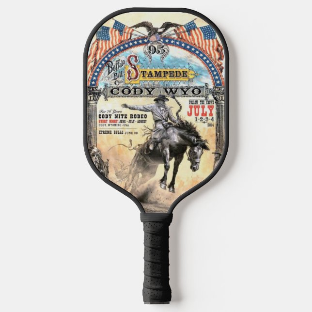 Cowboy Pickleball Paddle (Vorderseite)