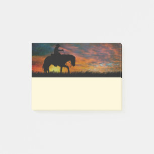Cowboy Post-It-Notes Post-it Klebezettel