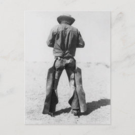 Cowboy Postcard Postkarte