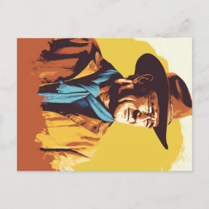 Cowboy Postcard Western Postkarte