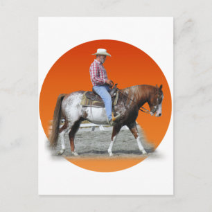 Cowboy Postkarte