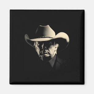 Cowboy-Präsidenten Magnet
