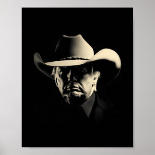 Cowboy-Präsidenten Poster