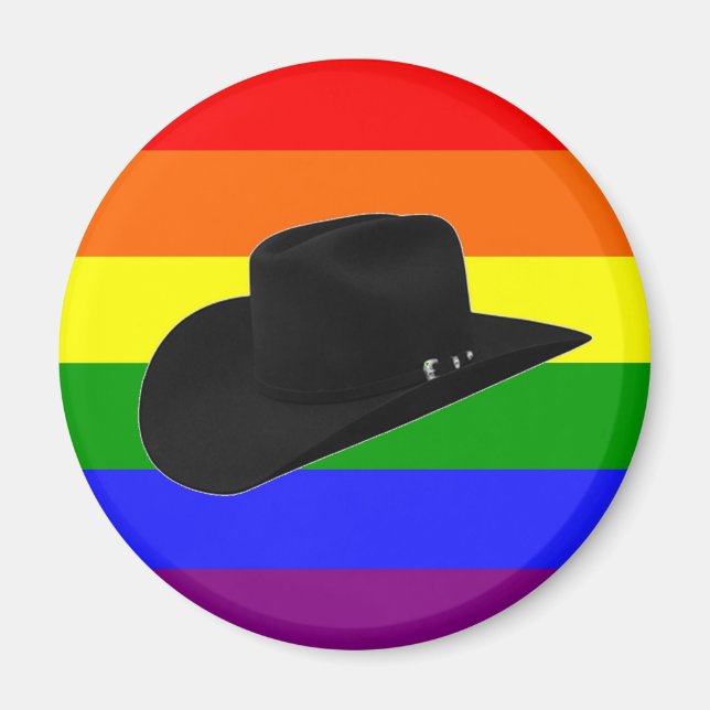 Cowboy Pride Magnet (Vorne)
