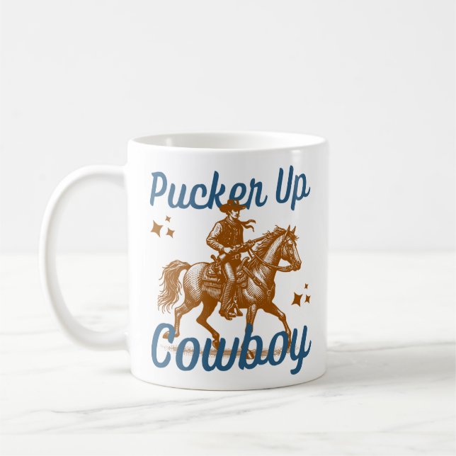 Cowboy-Pucker Kaffeetasse (Links)