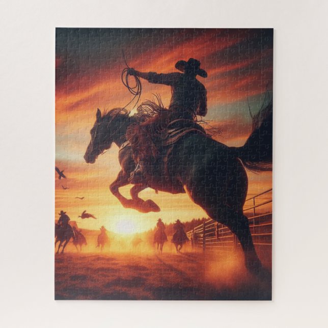 Cowboy Puzzle (Vertikal)