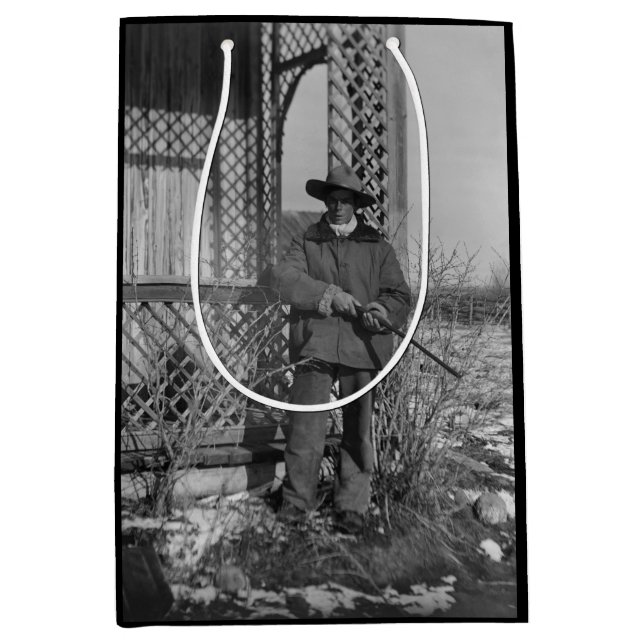 Cowboy Rancher oder kanadischer Gesetzentwurf des  Mittlere Geschenktüte (Vorderseite)