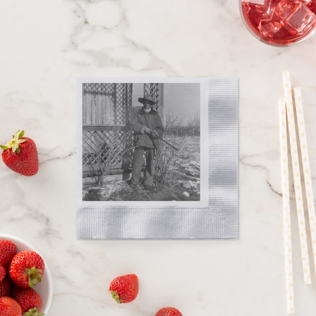 Cowboy Rancher oder kanadischer Gesetzentwurf des  Serviette (Beispiel)