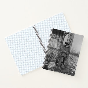 Cowboy Rancher von kanadischer Alt-West-Landwirtsc Notizbuch