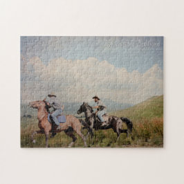 Cowboy-Reiten Puzzle