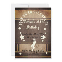 Cowboy reiten Wildwest Geburtstagsparty