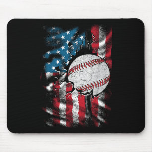 Cowboy-Reiter-Pferde Retro-Western 4. Juli-Patroui Mousepad