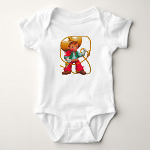 Cowboy Retro Junge Kind Süß Western Baby Strampler