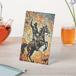 COWBOY RIDING SOCKELSCHILD