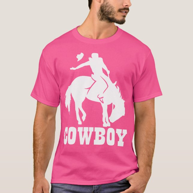 Cowboy Rodeo T-Shirt (Vorderseite)