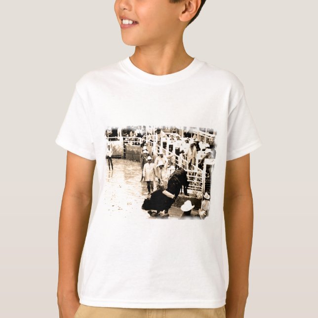 Cowboy-Rodeo T-Shirt (Vorderseite)