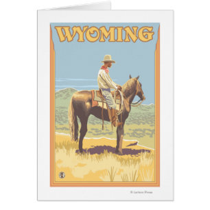 Cowboy (Seitenansicht)Wyoming