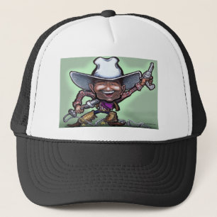 Cowboy singen truckerkappe