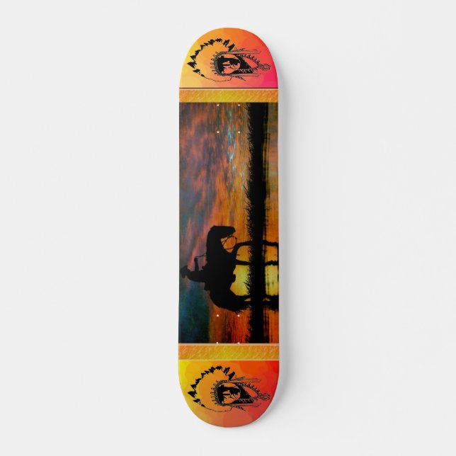 Cowboy Skateboard (Vorne)