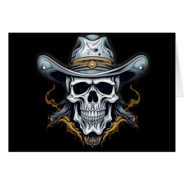 Cowboy Skeleton (Vorderseite (Horizontal))