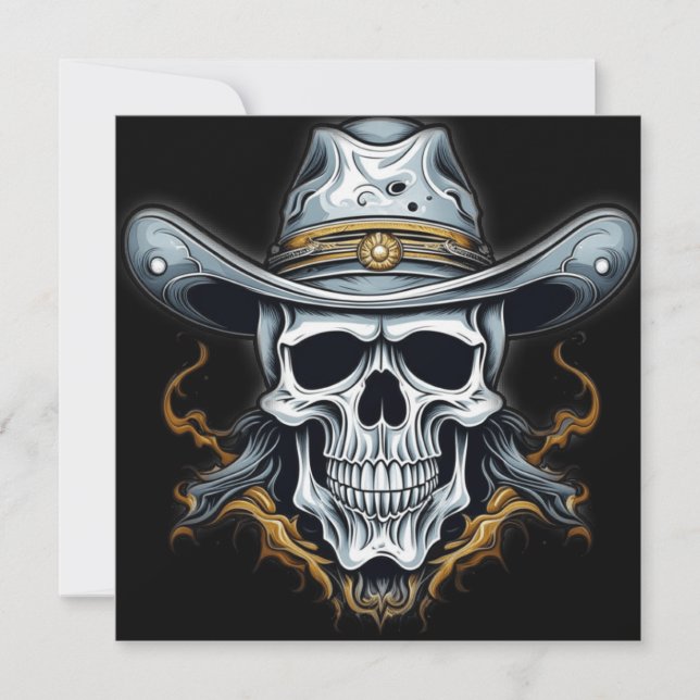 Cowboy Skeleton (Vorderseite)