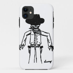 Cowboy Sketch iPhone 5 Fall Case-Mate iPhone Hülle