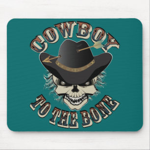 Cowboy Skull Mousepad