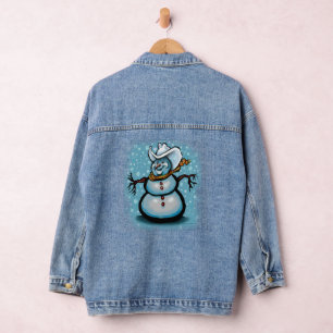 Cowboy Snowman Jeansjacke