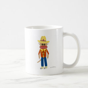 Cowboy-Socken-Affe Tasse