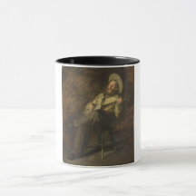 Cowboy spielt Banjo und singt Country Music