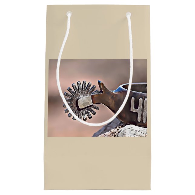 Cowboy Spur Geschenktasche Kleine Geschenktüte (Vorderseite)