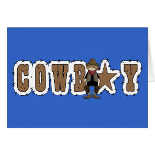 Cowboy-Stern - Western-Raum-Innere täglich
