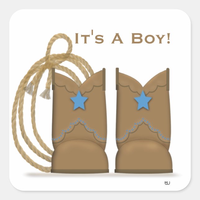 Cowboy Sticker (Vorderseite)