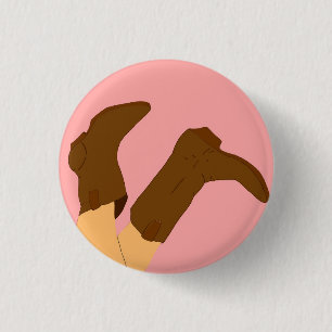 Cowboy-Stiefel Button