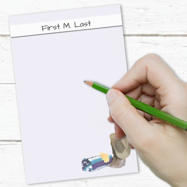 Cowboy Stiefel, Hut, Handschuhe und Blanket Foto n Post-it Klebezettel (Von Creator hochgeladen)