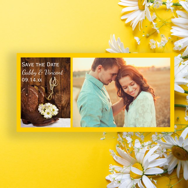 Cowboy Stiefel und Western für Pferde Save the Dat Save The Date (Von Creator hochgeladen)