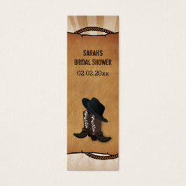 Cowboy Stiefel Western Personalisierte Geschenktas