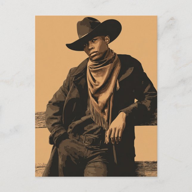 COWBOY SWAG #2 POSTKARTE (Vorderseite)