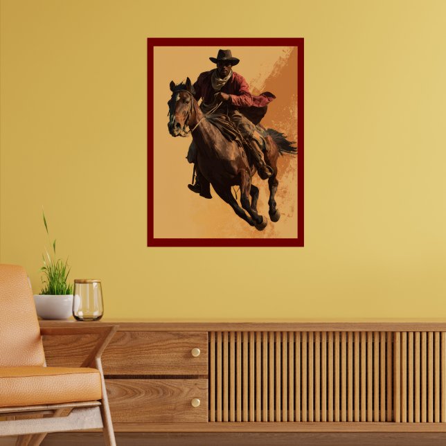 COWBOY SWAG # 3 POSTER (Wohnzimmer 2)