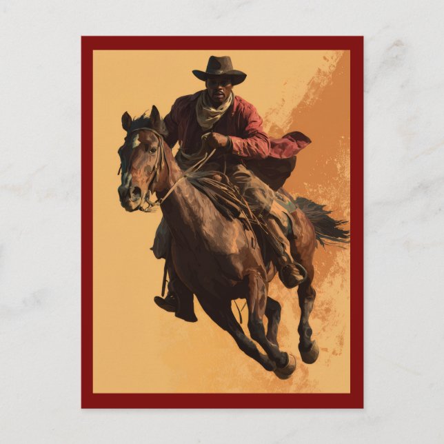 COWBOY SWAG # 3 POSTKARTE (Vorderseite)